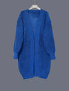Outerwear Chunky Knit Open Front Cardigan Chunky Knit Open Front Cardigan