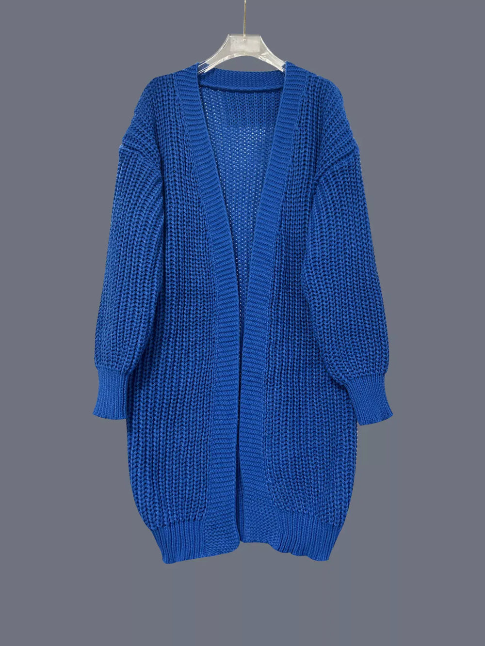 Outerwear Chunky Knit Open Front Cardigan Chunky Knit Open Front Cardigan