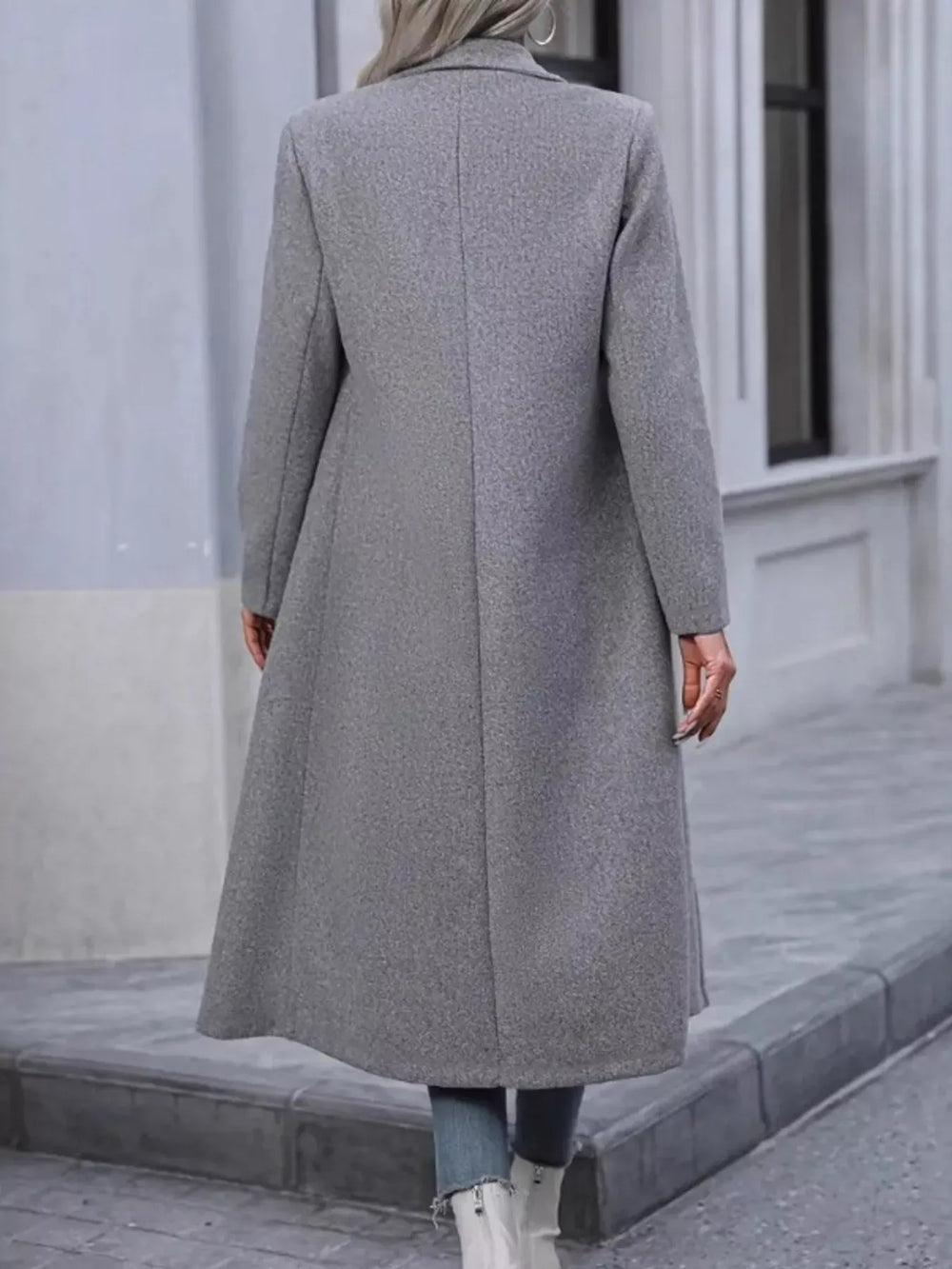Outerwear Double-Breasted Longline Overcoat Double-Breasted Longline Overcoat